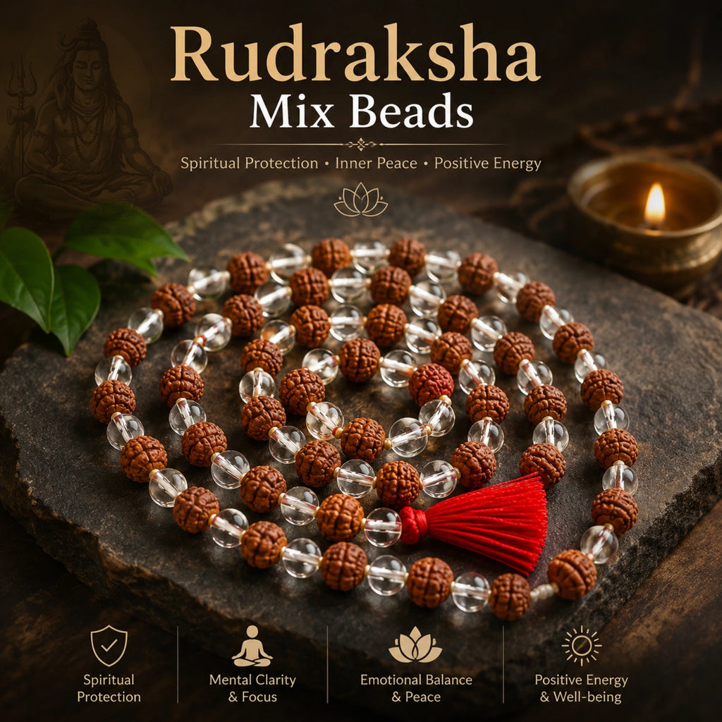 Rudraksha Mix Beads