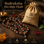 Rudraksha Mix Mala Thaili