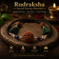 Aquarius Rudraksha Rashi Bracelet