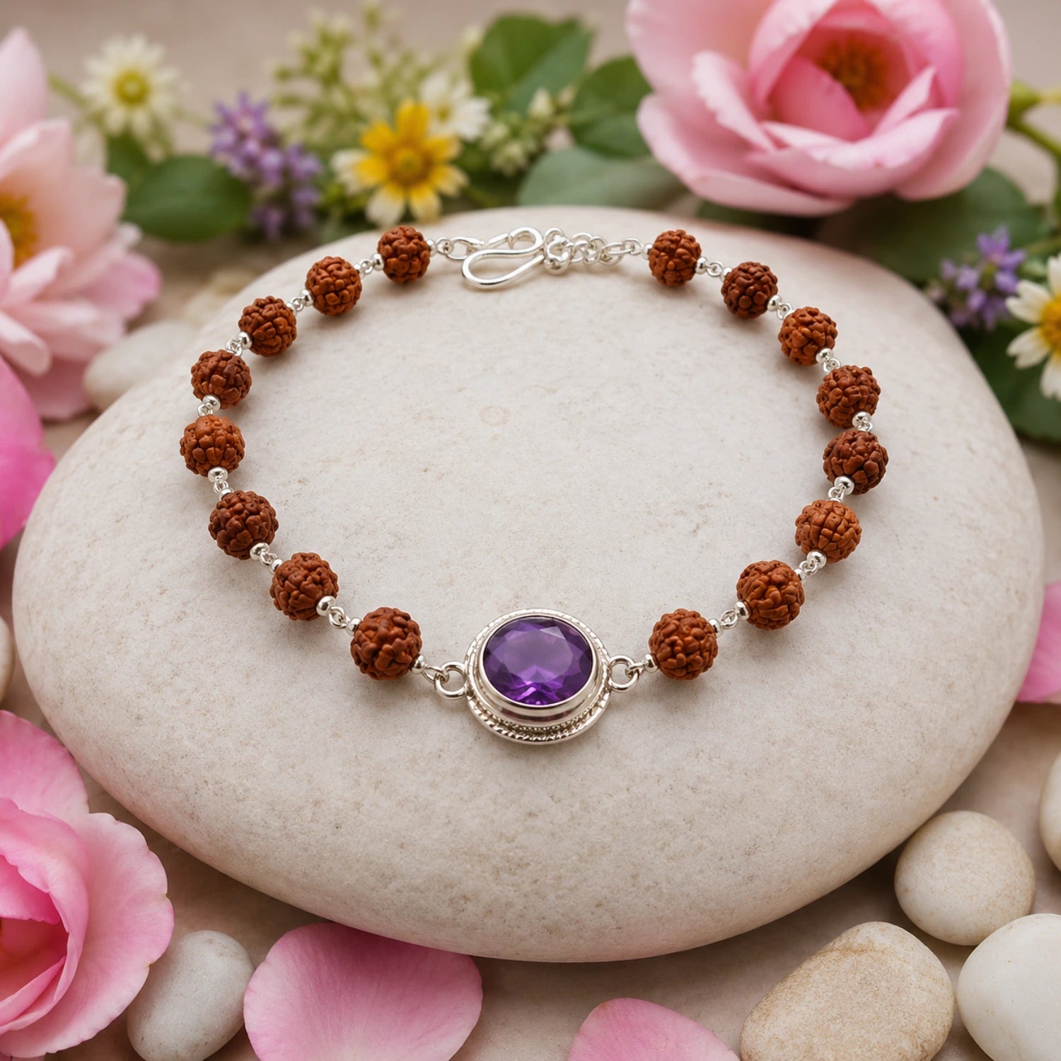 Capricorn Rudraksha Rashi Bracelet