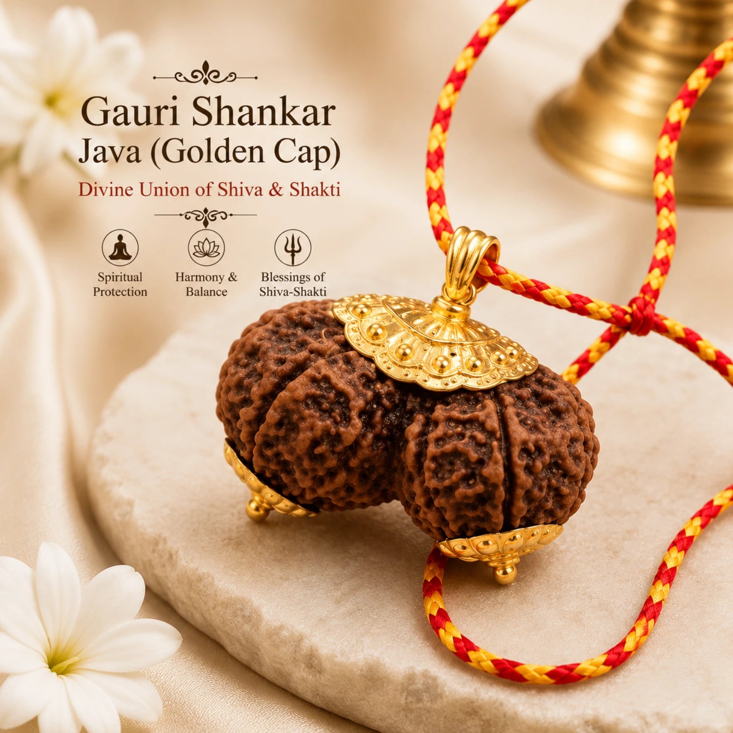 Gauri Shankar Java (Golden Cap)